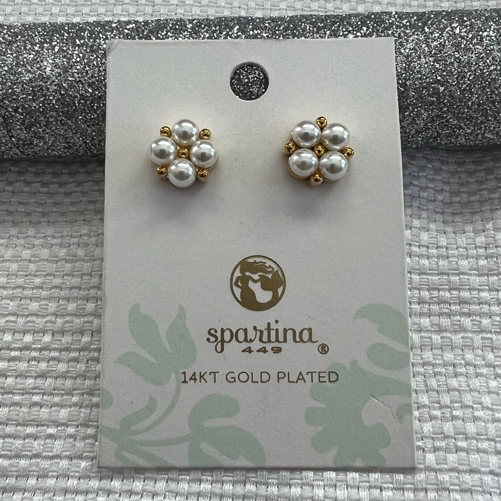 14k Gold Plated Post Earrings